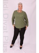 Livello Keki Pöttyös Kerek Nyakú Felső