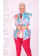 Livello Vidám Színes Mintás Mellény