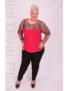 Livello Magenta-Mandala Necc Mintás Felső