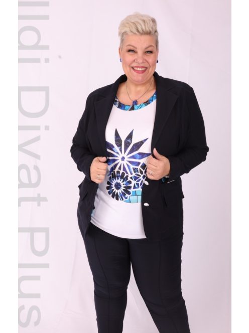 Livello Sötétkék Bengalin Blézer