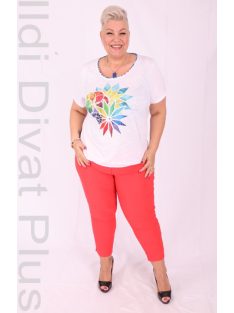 Livello Gumis Aljú Színes Mintás Felső