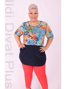 Livello Színes Mozaik Mintás Tunika