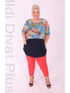 Livello Színes Mozaik Mintás Tunika