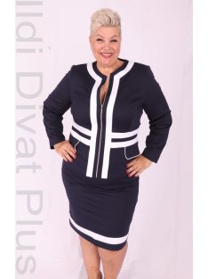 Livello Sötétkék-Fehér Zippes Blézer