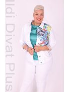 Livello Fehér-Mozaik Mintás Kabát