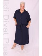 Livello Kék Elején Kötős Ing