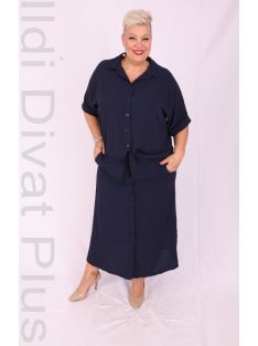 Livello Kék Elején Kötős Ing