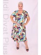 Livello Mintás Lebegő Ujjú Ruha