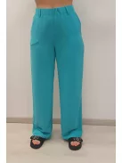 Livello Türkiz Bőszárú Nadrág