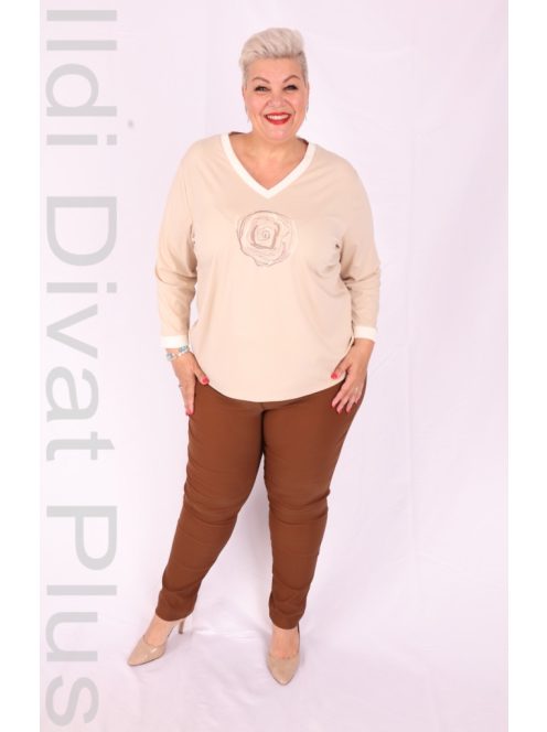 Livello Beige Rózsás Felső