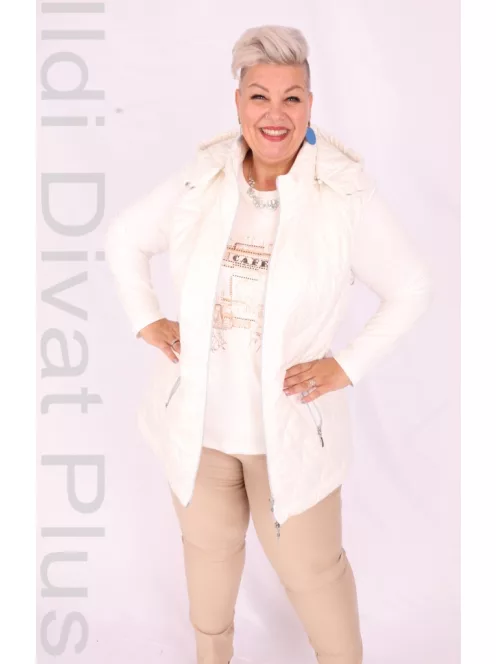 Livello Fehér Steppelt Mellény-42