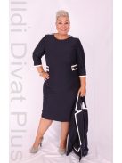 Livello Kék-Krém Díszes Ruha-42