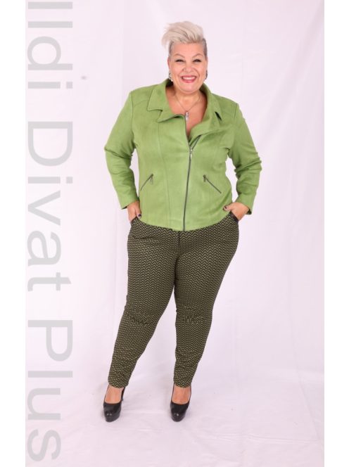 Livello Zöld Zippes Galléros Blézer