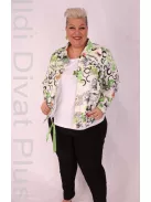 Livello Zöld-Mintás Farmerblézer-52