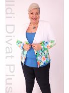 Livello Fehér-Narancs Mintás Blézer