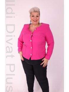 Livello Fuxia Kerek Nyakú Blézer