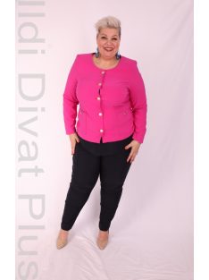Livello Fuxia Kerek Nyakú Blézer