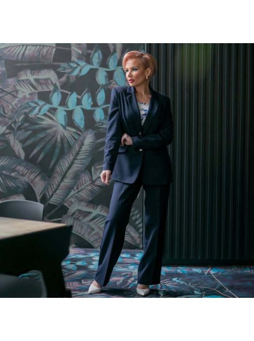 Livello Sötétkék Bőszárú Nadrág