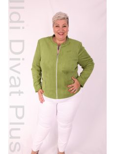 Livello Zöld Textilbőr Blézer