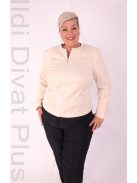 Livello Bézs Textilbőr Blézer