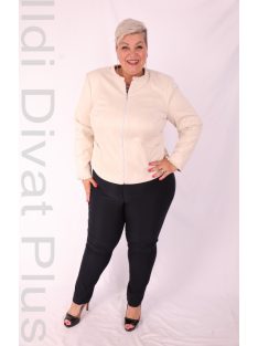 Livello Bézs Textilbőr Blézer