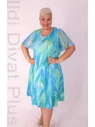 Livello Zöld-Mintás A Vonalú Ruha