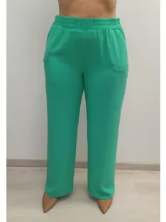 Livello Zöld Bőszárú Nadrág