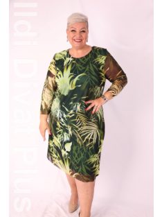 Livello Zöld Mintás Necc Ruha