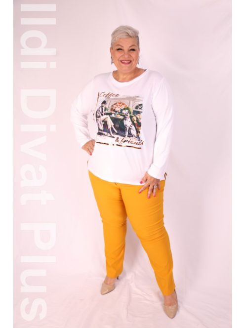 Livello Ekrü-Mintás Coffee Felső