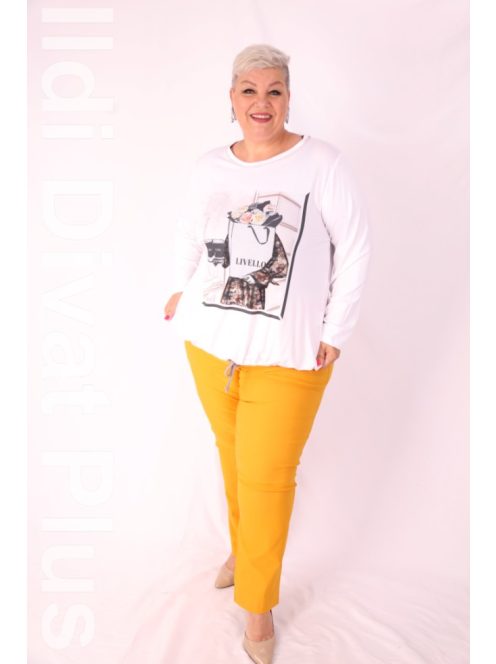 Livello Ekrü-Livello Mintás Felső