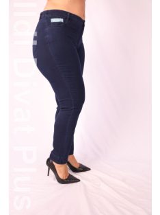 Livello Sötétkék Gombos Derekú Farmernadrág II