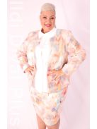 Livello Mozaik-Mintás Zippes Blézer