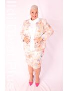 Livello Mozaik-Mintás Zippes Blézer