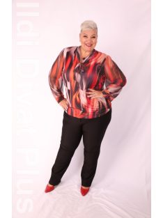 Livello Barna Mintás Nyakán Kötős Felső