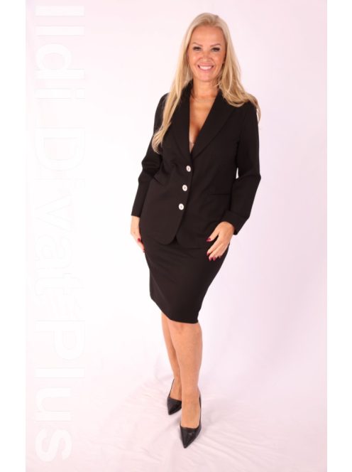 Livello Gombos Galléros Fekete Blézer