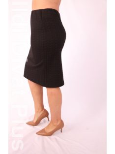 Livello Fekete Kötött Mintás Szoknya