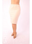 Livello Beige Kötött Mintás Szoknya