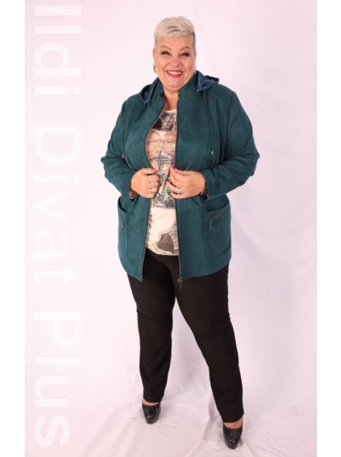 Livello Petrol Velúbőr Kabát