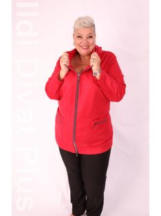 Livello Piros Velúbőr Kabát