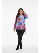 Livello Fuxia-Mandala Mintás Felső