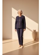 Livello Sötétkék Textilbőr Blézer