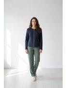 Livello Sötétkék Textilbőr Blézer