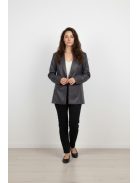 Livello Sötétkék Gombos  Textilbőr Blézer