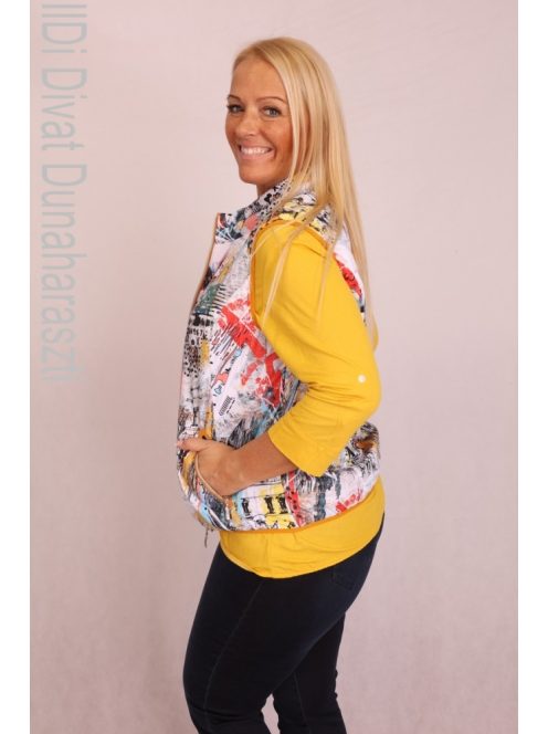 Livello Színes mintás mellény