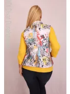 Livello Színes mintás mellény