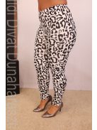 Livello Fekete-Fehér Mintás Leggings-50