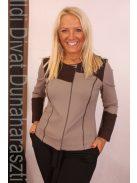 Livello Barna-Fango Betétes Blézer