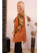 Livello Rozsda Műbőr Mellény