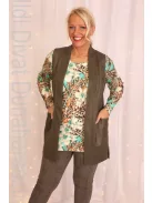 Livello Keki Műbőr Mellény-42