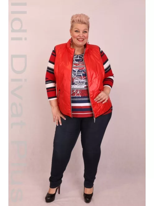 Livello Piros Zsebes mellény